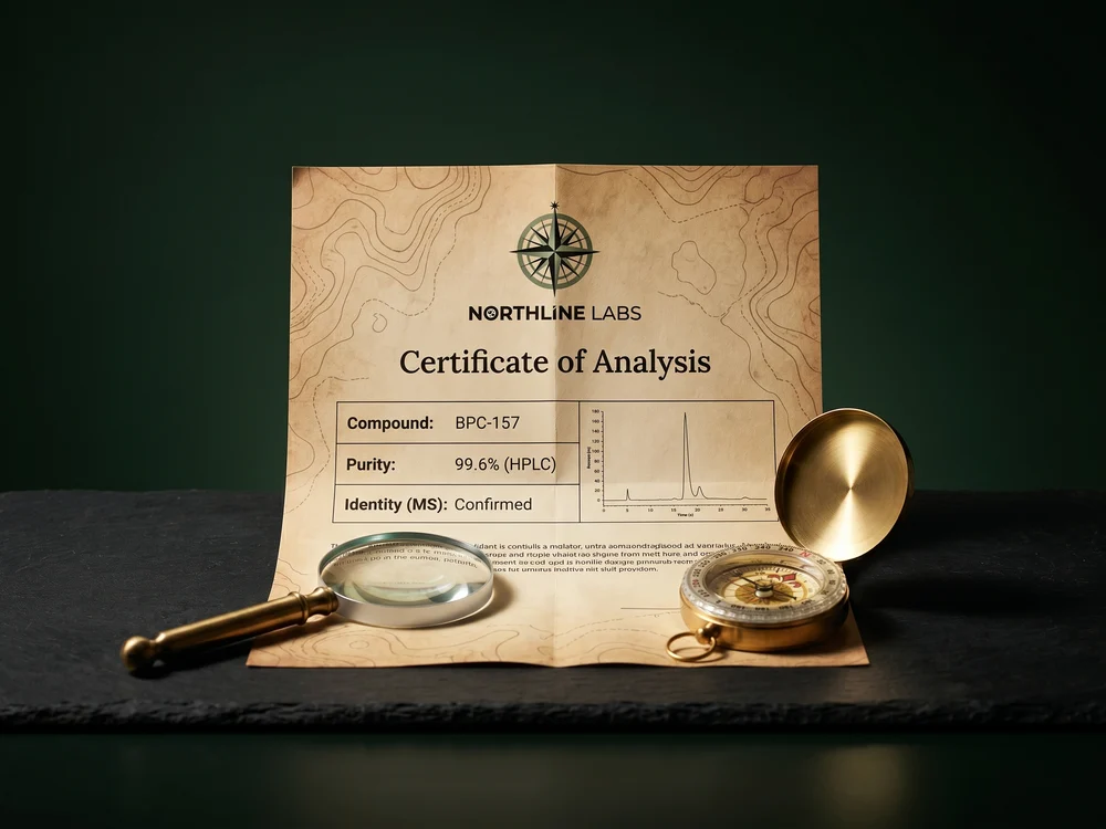 Certificate of Analysis Document