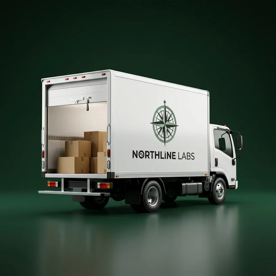 Northline Labs Delivery Truck